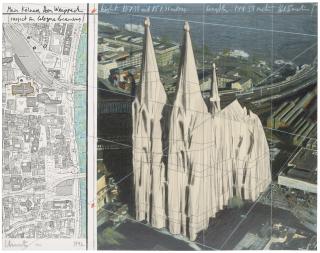 Christo - Mein Kölner Dom, Wrapped (Project For Cologne - Germany)