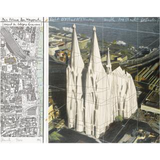 Christo - Mein Kölner Dom Wrapped (Project For The Cologne-Germany)