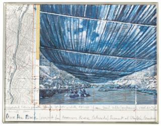 Christo - Over the River (Project for Arkansas River, Colorado)