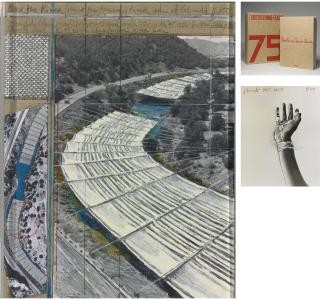 Christo - Over The River (Project For Arkansas River, State Of Colorado); Christo And Jeanne-Claude; Project For Jewelry On Jeanne-Claude’S Hand