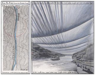 Christo - Over the River (Project for Arkansas River State of Colorado)