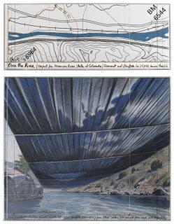 Christo - Over the River (Project for Arkansas River, State of Colorado)