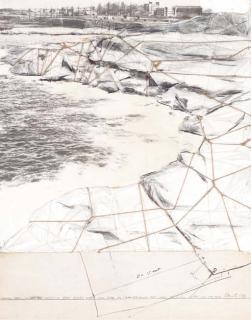 Christo - Packed Coast (Project for Australia Near Sydney)