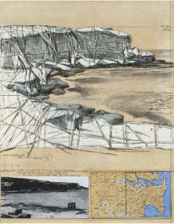 Christo - Packed Coast (Project for little bay, N.S.W. near Sidney, Australia)