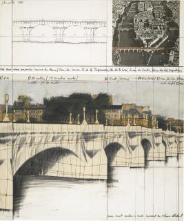 Christo - Pont Neuf Wrapped (Project For Paris)