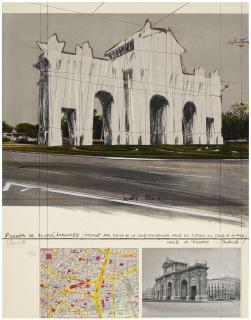 Christo - Puerta De Alcalá, Wrapped, Project For Madrid