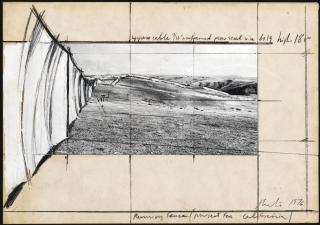 Christo - Running Fence (Project for California)