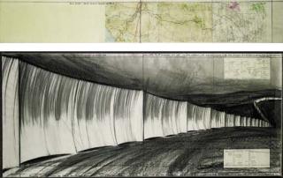 Christo - Running Fence, Project for California