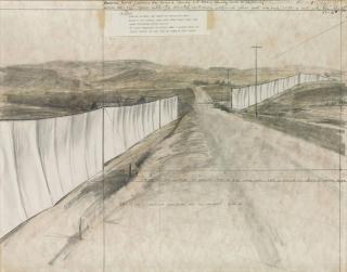 Christo - Running Fence (Projects For Sonoma County And Marin County, State Of California)