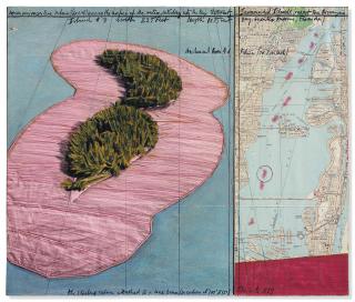 Christo - Surrounded Islands (Project for Biscayne Bay, Greater Miami, Florida)
