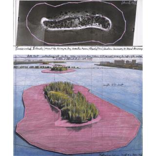 Christo - Surrounded Islands (Project For Biscayne Bay, Greater Miami, Florida)