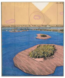 Christo - Surrounded Islands (Project For Biscayne Bay, Greater Miami, Florida)