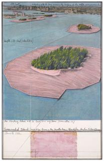 Christo - Surrounded Islands (Project For Biscayne Bay, Greater Miami, Florida)