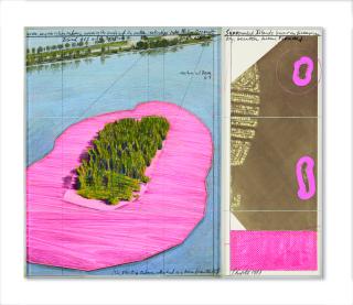 Christo - Surrounded Islands (Project For Biscayne Bay, Greater Miami, Florida)