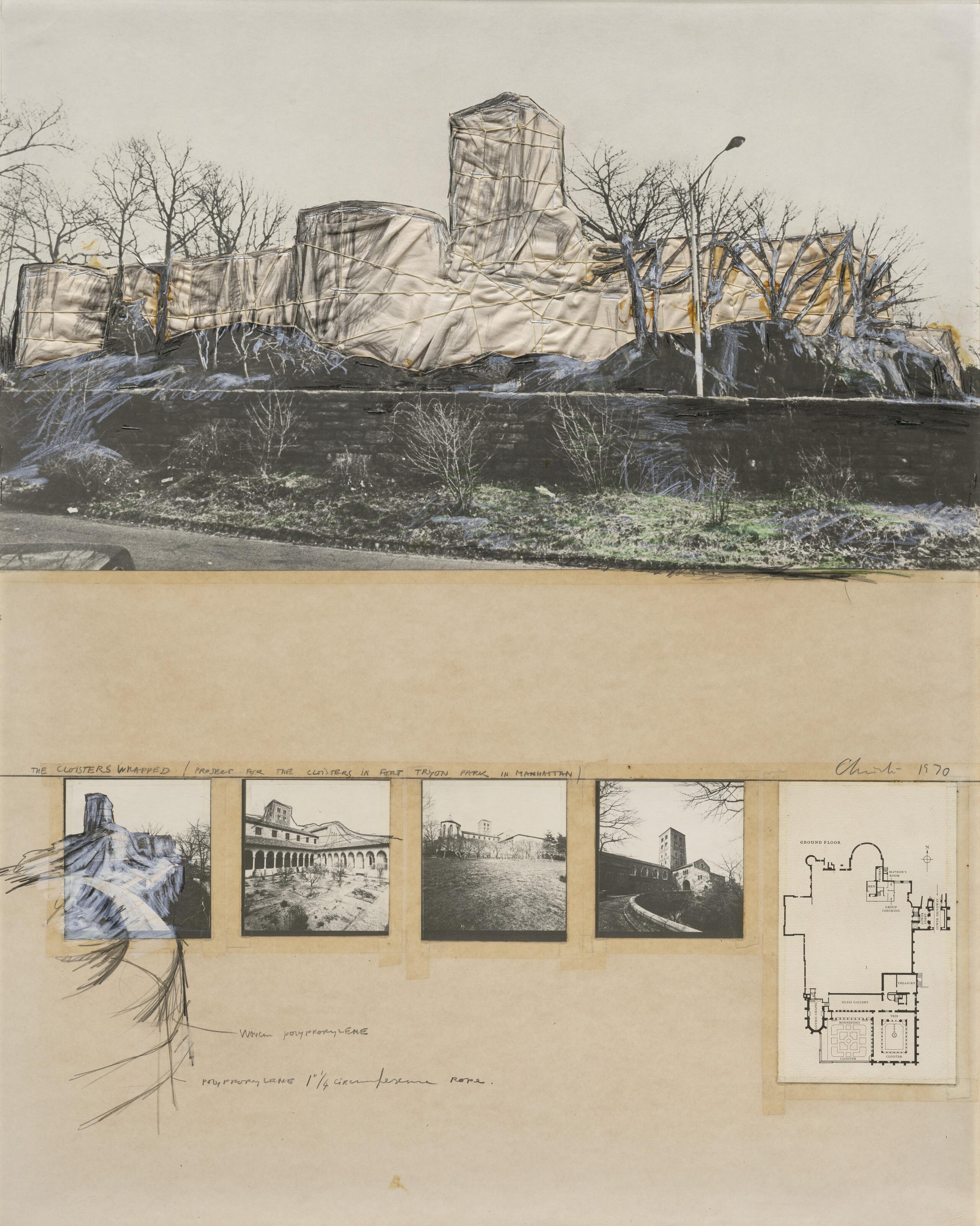 Christo - The Cloisters Wrapped