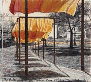 Christo - The Gates (Project For Central Park N.Y.C.)
