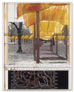 Christo - The Gates (Project for Central Park, N.Y.C.)