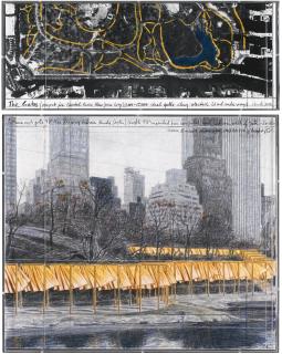 Christo - The Gates, (Project For Central Park, New York City)