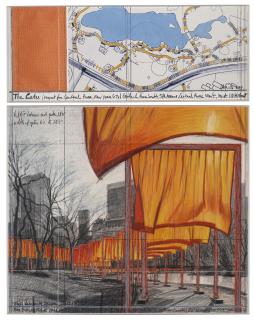 Christo - The Gates (Project for Central Park, New York City)
