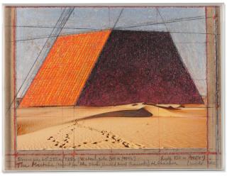 Christo - The Mastaba (Project for Abu Dhabi, United Arab Emirates)