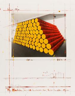 Christo - The Mastaba, Project for Kunstverein Köln.