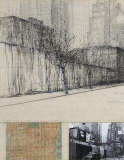 Christo - The Museum Of Modern Art-Wrapped (Project For Museum Of Modern Art New York)