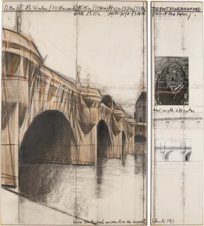 Christo - The Pont Neuf, Wrapped (Project For Paris)