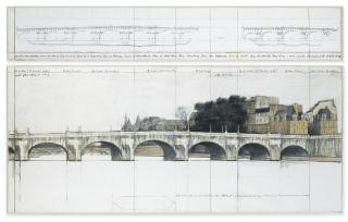 Christo - The Pont Neuf, Wrapped (Project For Paris)