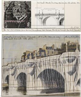 Christo - The Pont Neuf, Wrapped (Project For Paris)