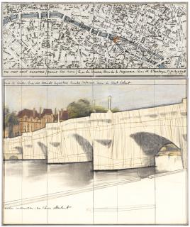 Christo - The Pont Neuf, Wrapped (Project For Paris)