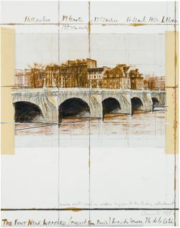 Christo - The Pont Neuf Wrapped, Project For Paris