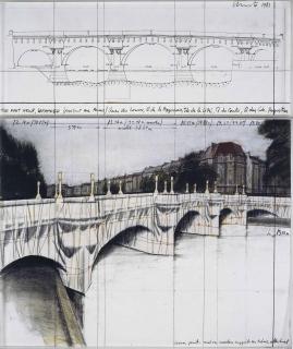Christo - The Pont-Neuf Wrapped (Project For Paris)