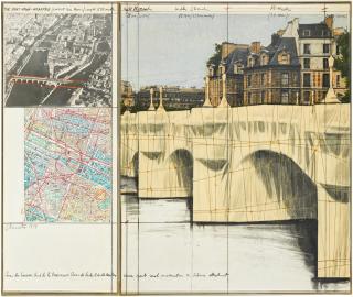 Christo - The Pont Neuf - Wrapped (Project For Paris)
