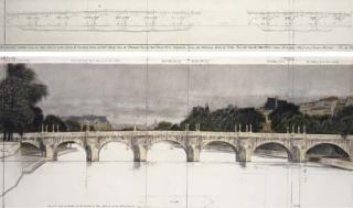 Christo - The Pont Neuf Wrapped (Project for Paris)