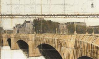 Christo - The Pont Neuf Wrapped (Project For Paris)