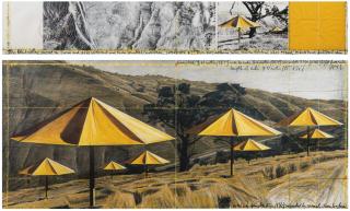 Christo - The Umbrellas, Joint Project For Japan And Usa