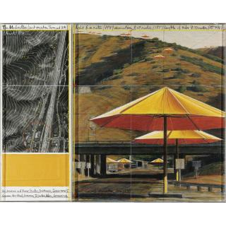 Christo - The Umbrellas, Joint Project For Japan And Usa