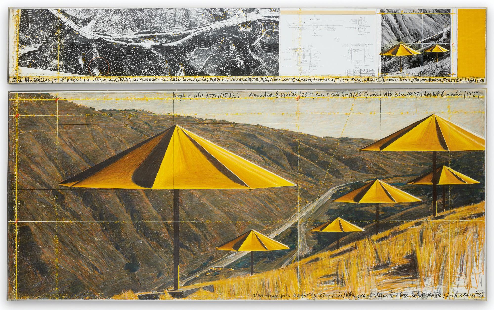 Christo - The Umbrellas (Joint project for Japan and USA)