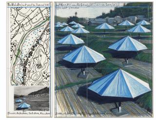 Christo - The Umbrellas (Joint Project for Japan and Western USA)