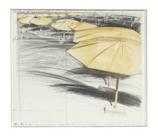 Christo - The Umbrellas (Project for Japan and Western USA)