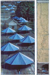 Christo - The Umbrellas (Project For Japan And Western-Usa)