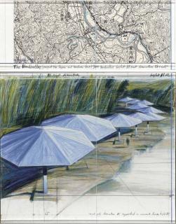 Christo - The Umbrellas (Project For Japan And Western Usa)