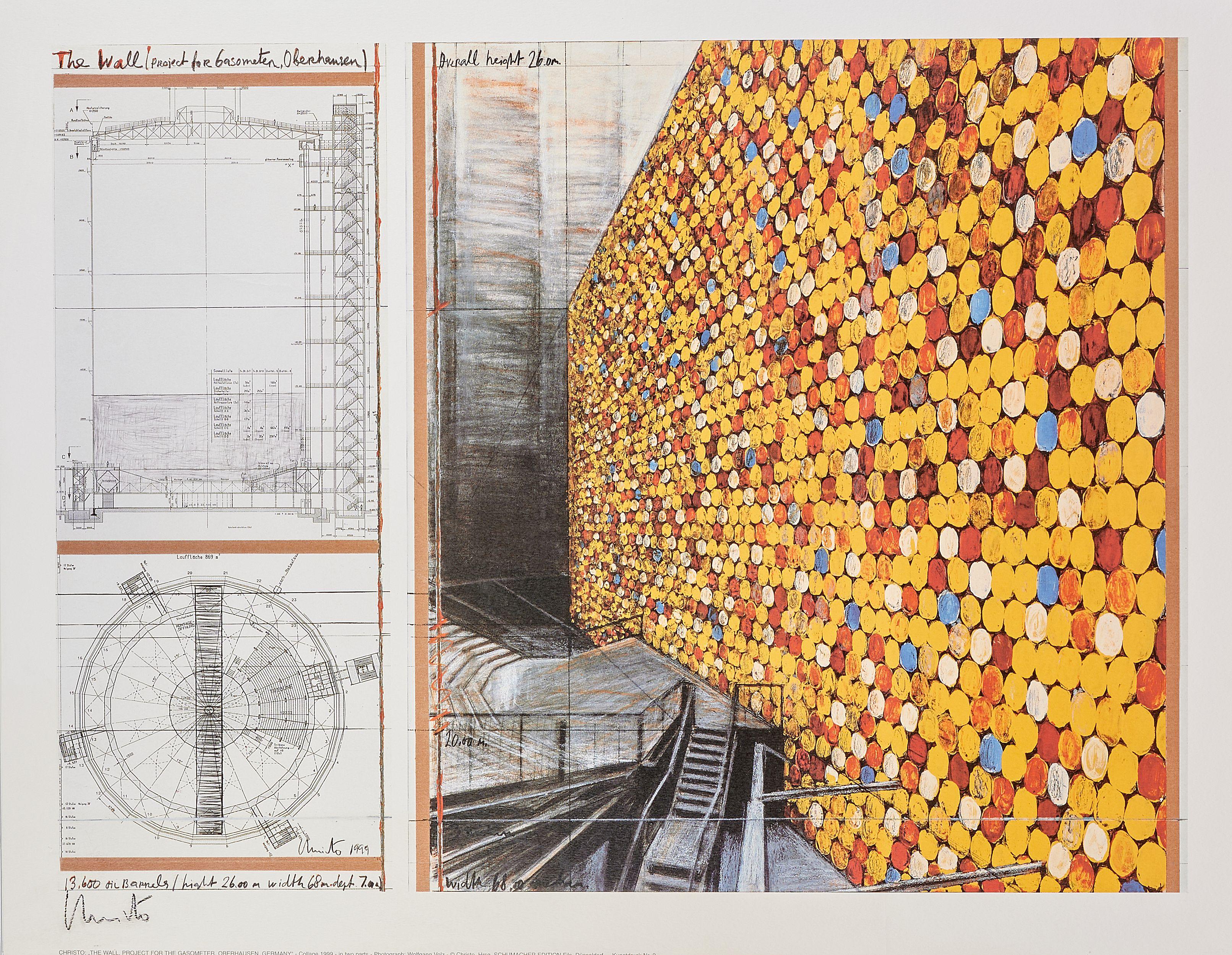 Christo - The Wall, 2011