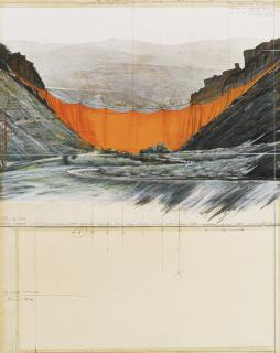 Christo - Valley Curtain (Project For Colorado)