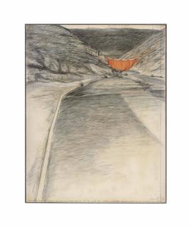 Christo - Valley Curtain (Project for Colorado)