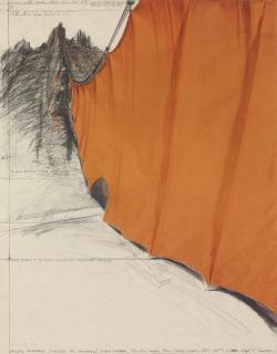 Christo - Valley Curtain (Project for Colorado)