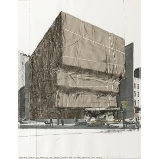 Christo - Whitney Museum Of American Art (Schellmann 35)