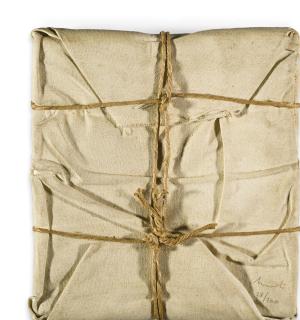 Christo - Wrapped Book (Schellmann 68)