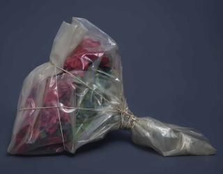 Christo - Wrapped Bouquet of Roses