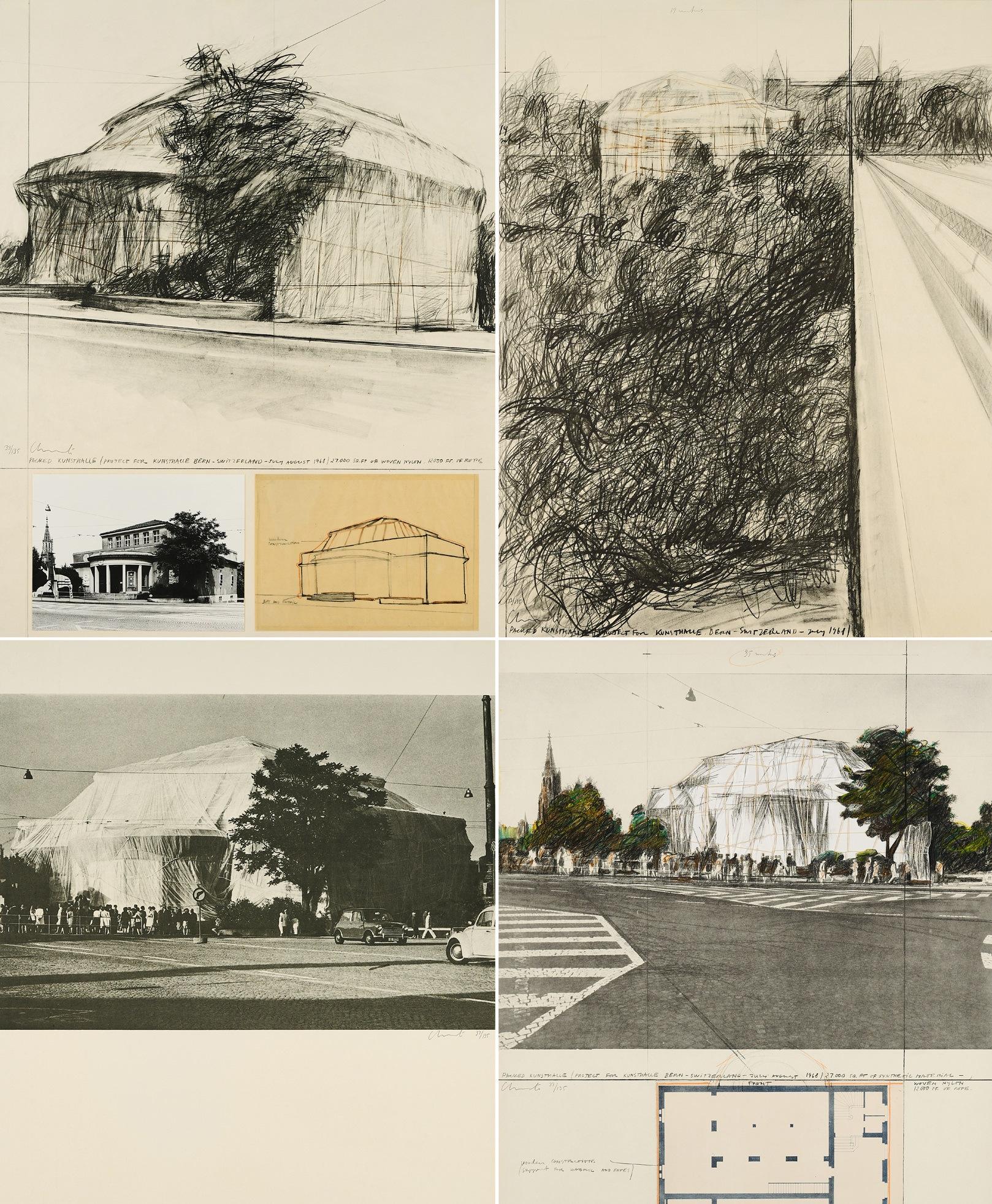 Christo - Wrapped Kunsthalle Bern.